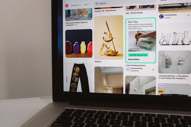 Pinterest feed