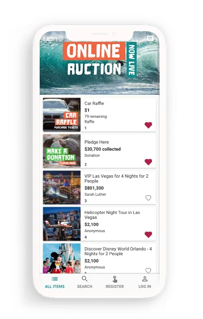 fundraising campaign mobile