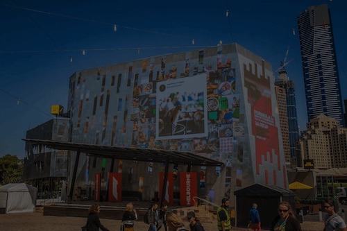 live feed at fed square in melbourne