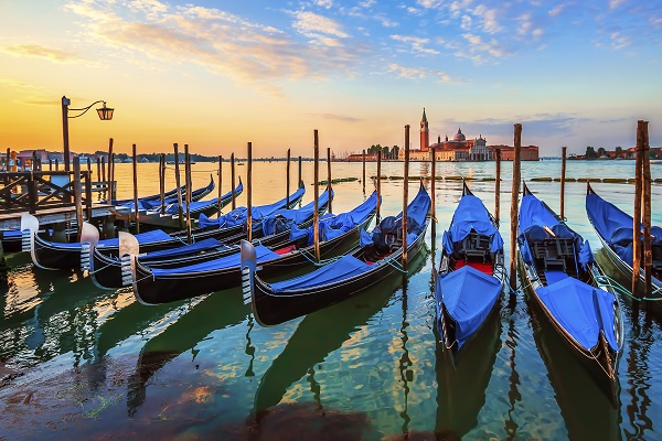 Gondolas Venice