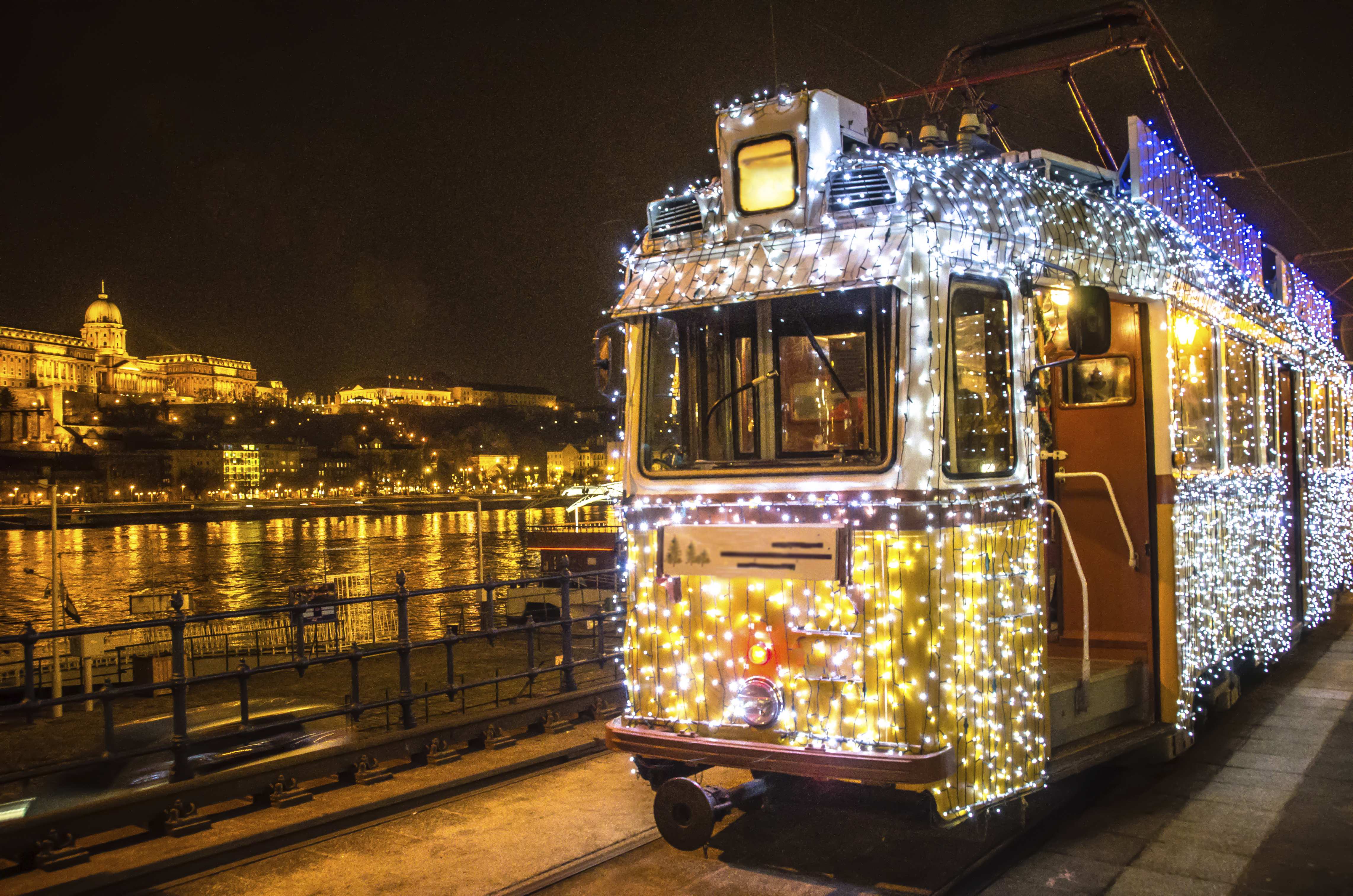 Budapest Christmas Tram