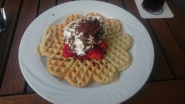 Kaffeetafel Waffle