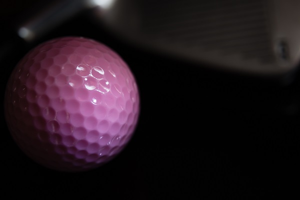 Pink Golf Ball