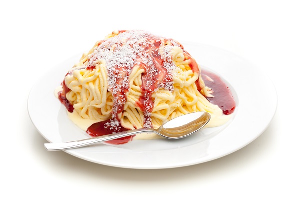Spaghettieis