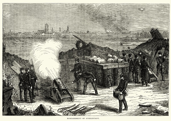 Bombardment of Selestat Alsace
