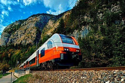 Austrian Alps Train