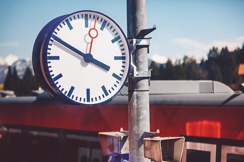 Train Station Clock