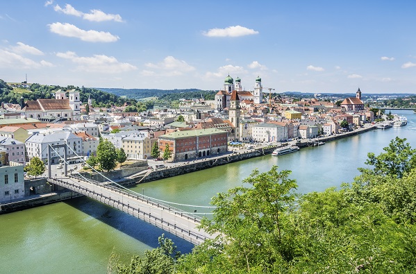 River Ilz Through Passau