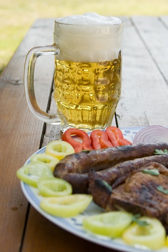 Beer and Sausage