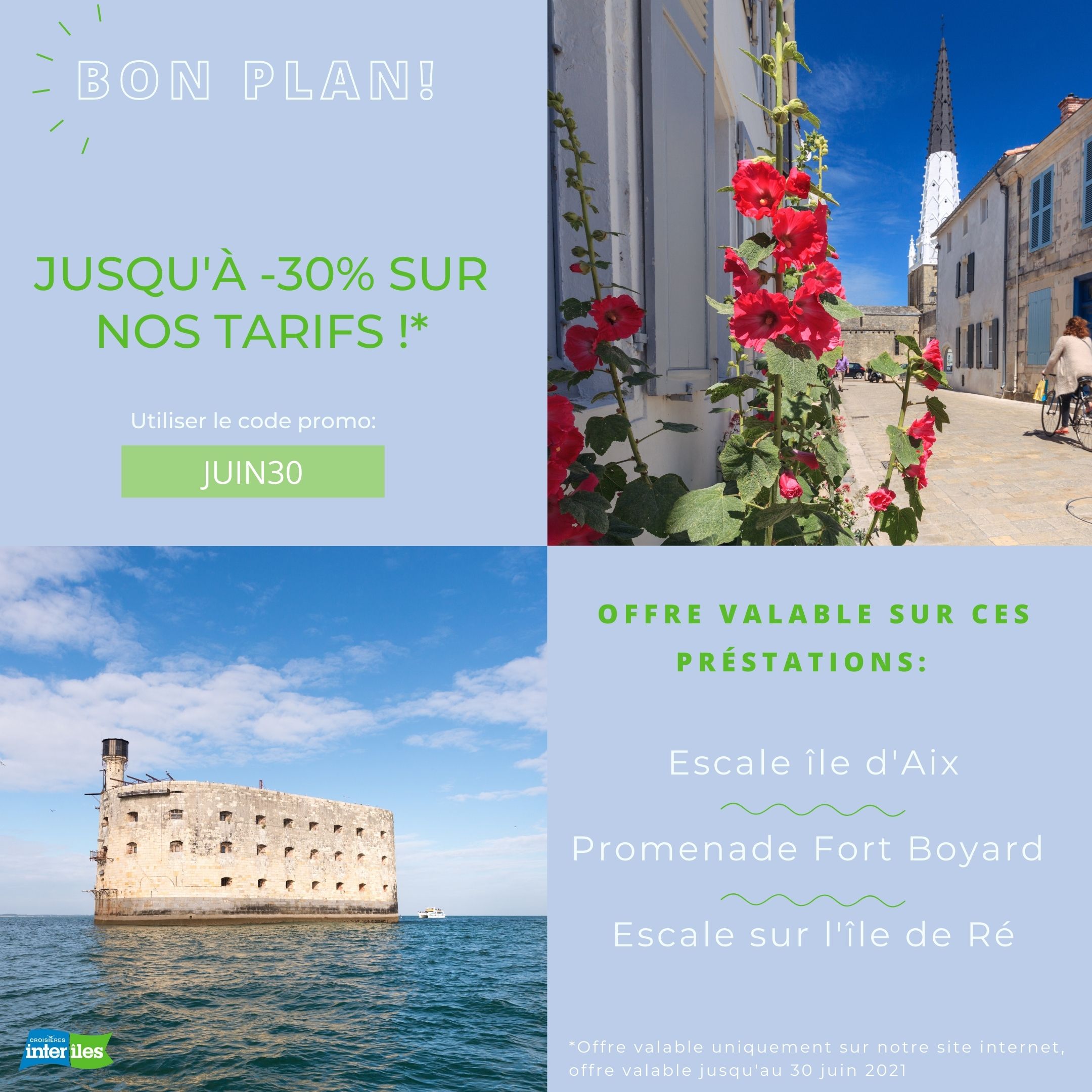 Profitez de notre promotion valable sur tout le mois de Juin
