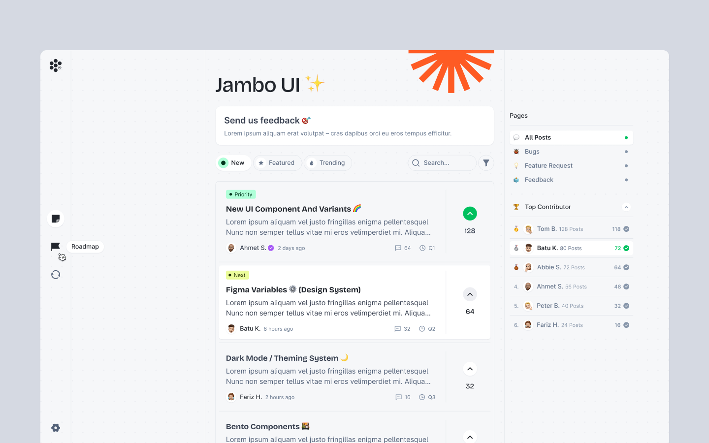 Application UI