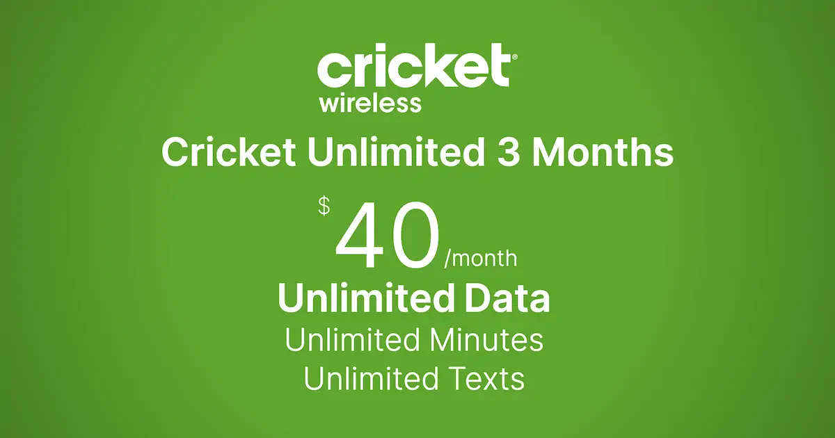 Is Cricket Unlimited 3 Months Worth It for 1 Line?