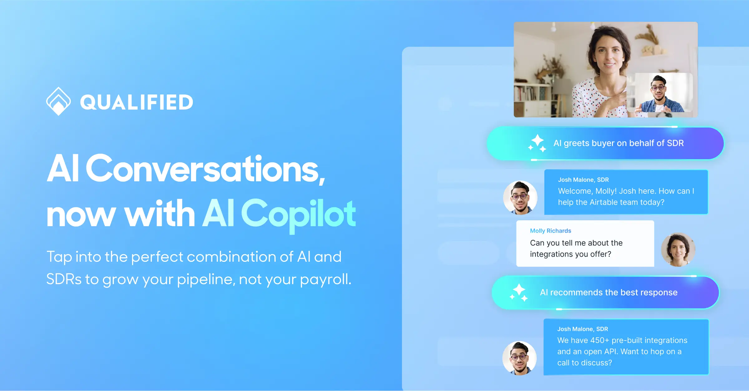 Qualified AI Conversations
