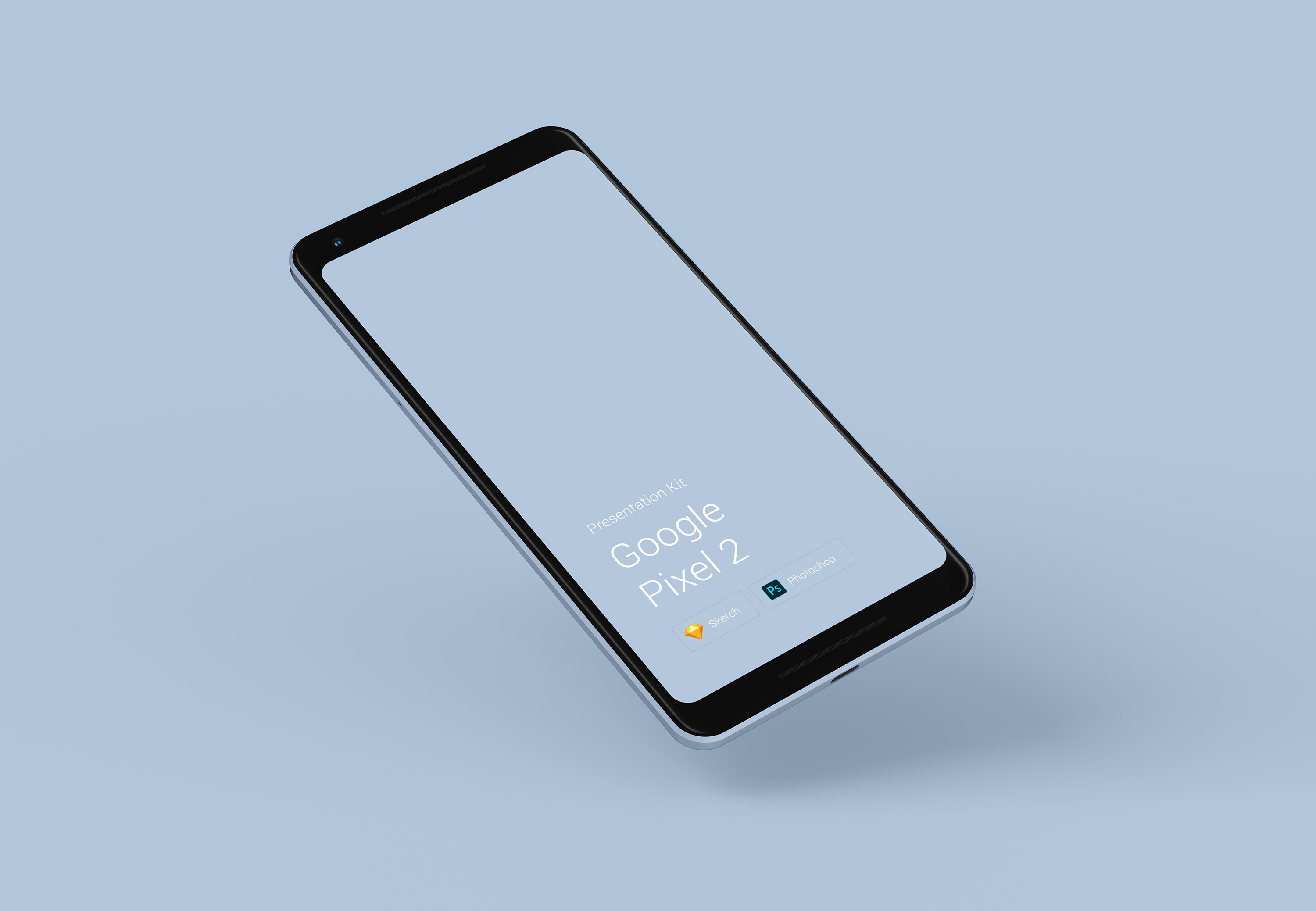 Google Pixel 2 Mockups