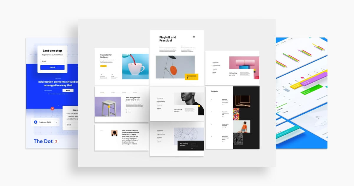 Download UI Kits, UX Tools, Wireframe kits