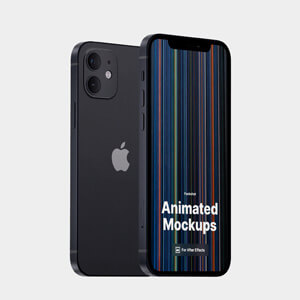 New iPhone 12 animated mockups