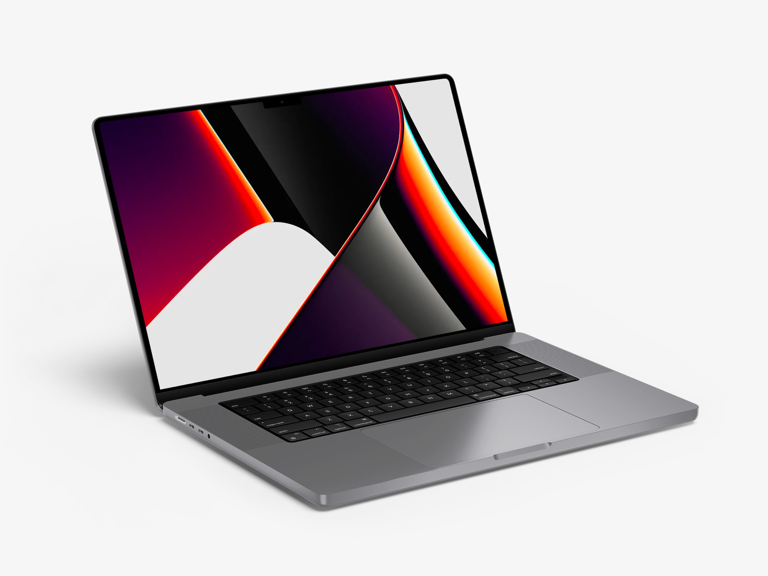 Space Gray MacBook Pro 16 Mockups