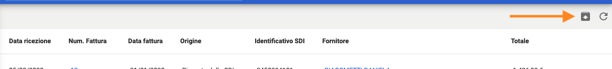 Caricamento fatture acquisto XML