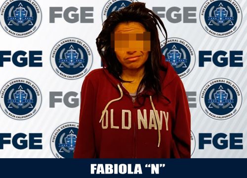 APREHENDEN A MUJER AGRESORA