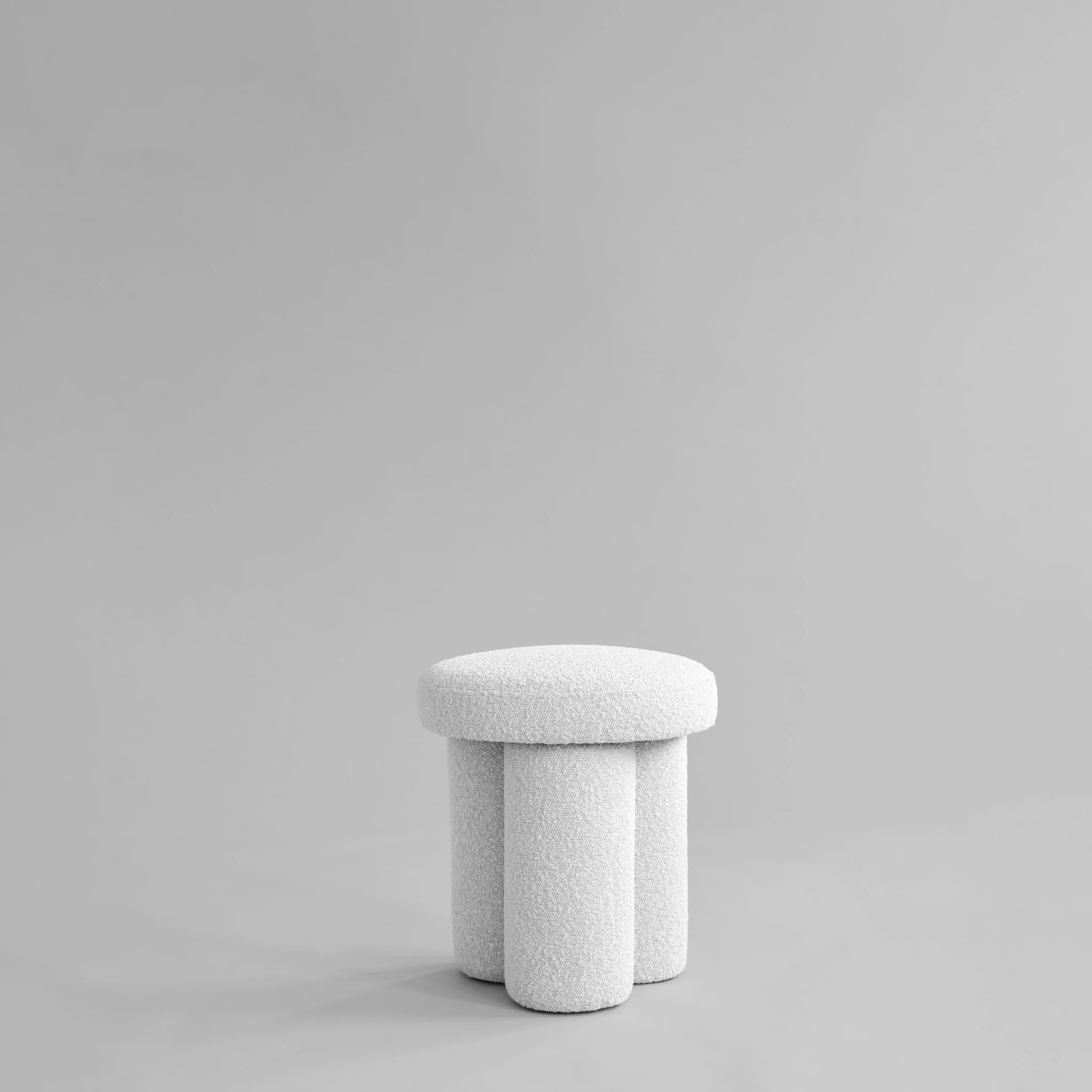 Big Foot Stool Bouclé 101 Copenhagen Habachy Designs
