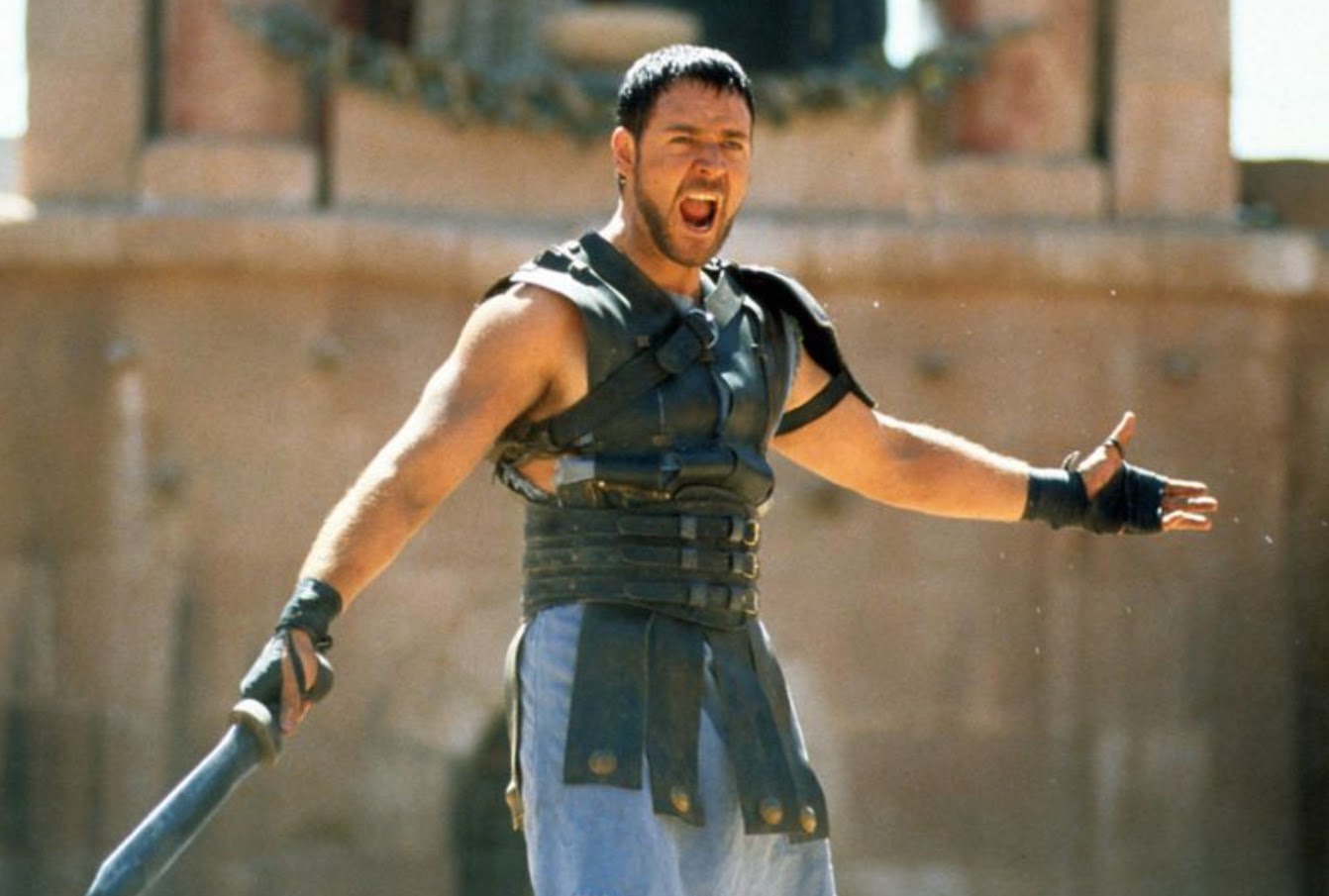 Russell Crowe in Gladiator