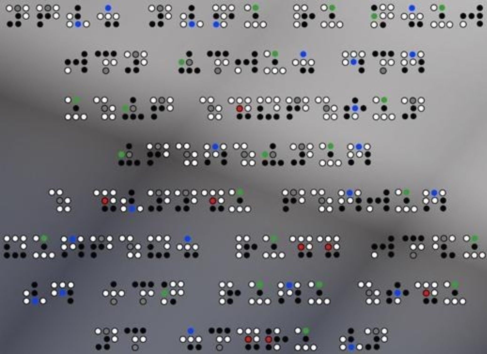 The FBI dot puzzle