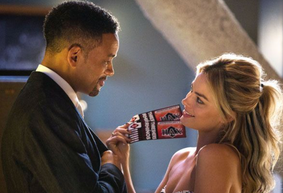 Will Smith and Margo Robbie