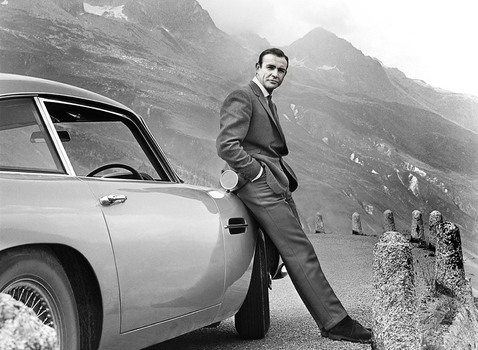 Sean Connery in Goldfinger