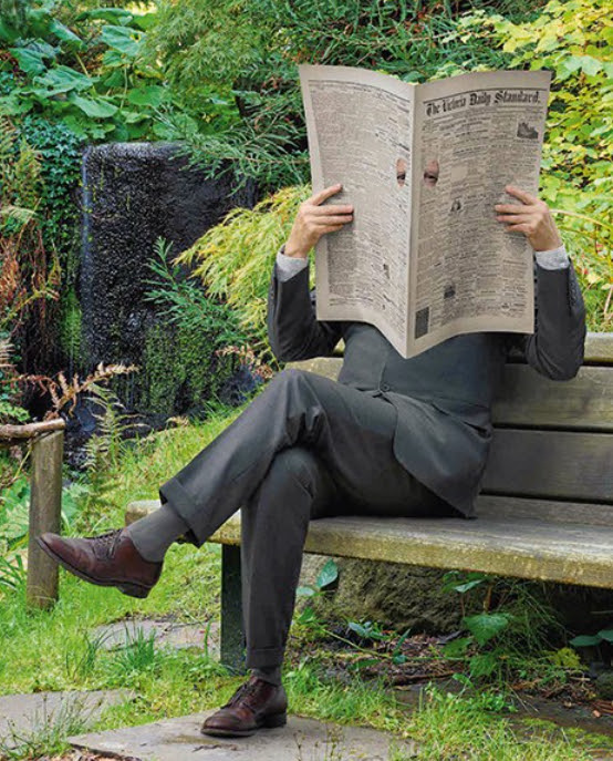 Newspaper Man, Rodney Graham