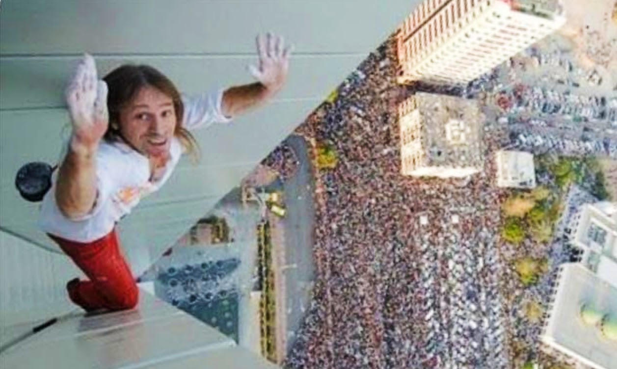 Alain Robert is the ‘French Spider-Man’.