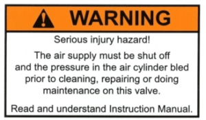 Warning-Sticker_Vented-Ball-Valve