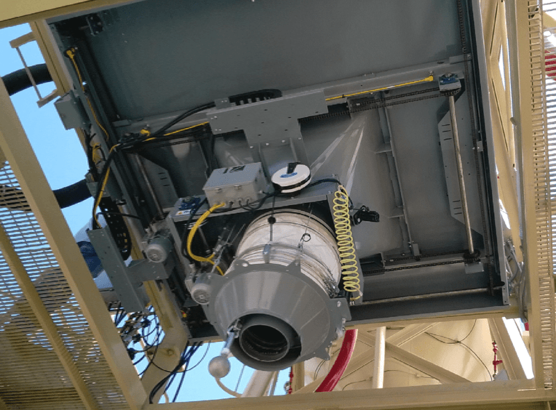 Loading Spout Handling Cement | Vortex