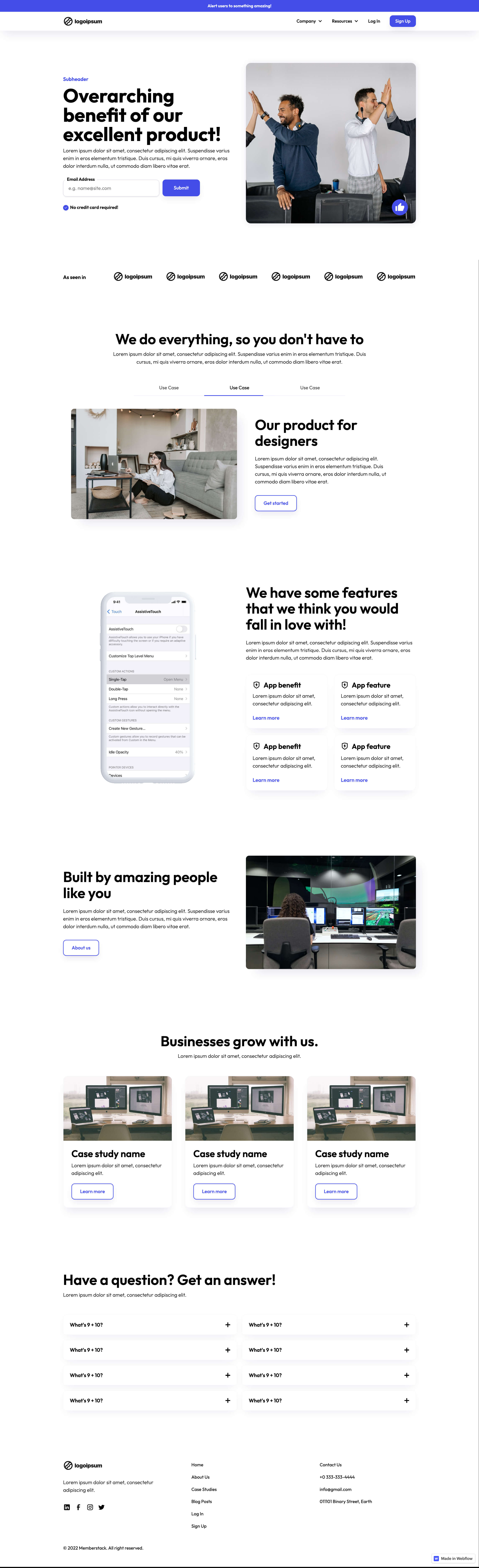 11 Generic Saas Template Webflow Template 11 Generic Saas Template Webflow Template