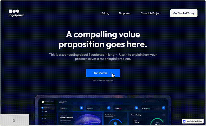 Nine Free Webflow Subscription Templates Memberstack Blog