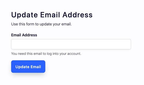 Change Email Modal | Free Webflow Component