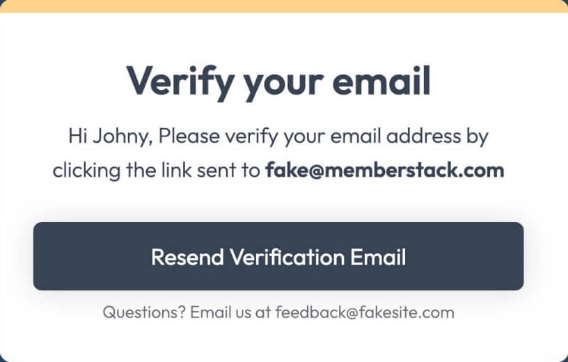 Email Verification