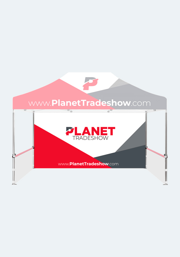 15' Tent Backwall | Planet Tradeshow