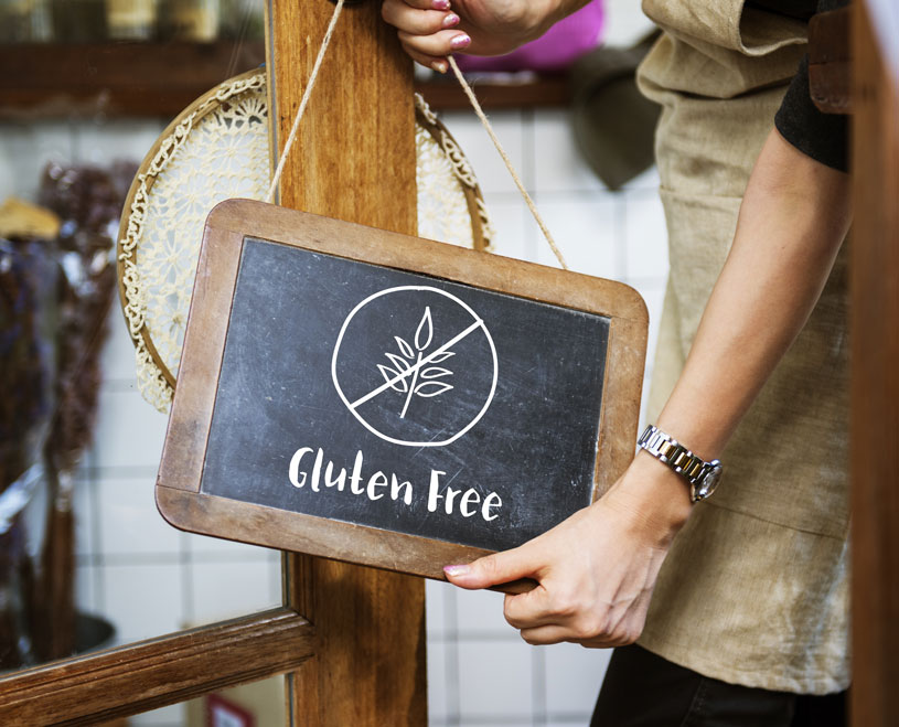 gluten free sign