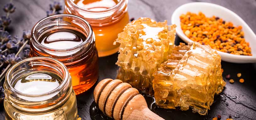different types of organic honey