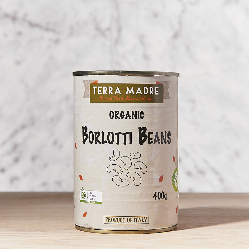 Beans (Borlotti Beans) Organic 400g x12