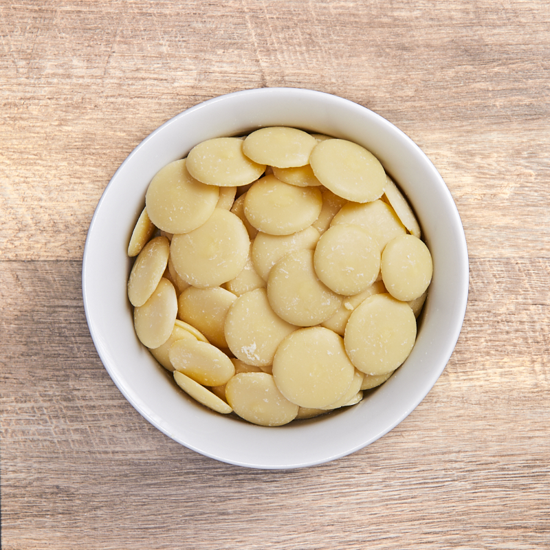 Cacao Butter Buttons Organic 15.88kg Peru