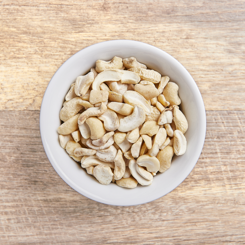 Cashews Raw Pieces Grade A Org 22.68kg Vietnam