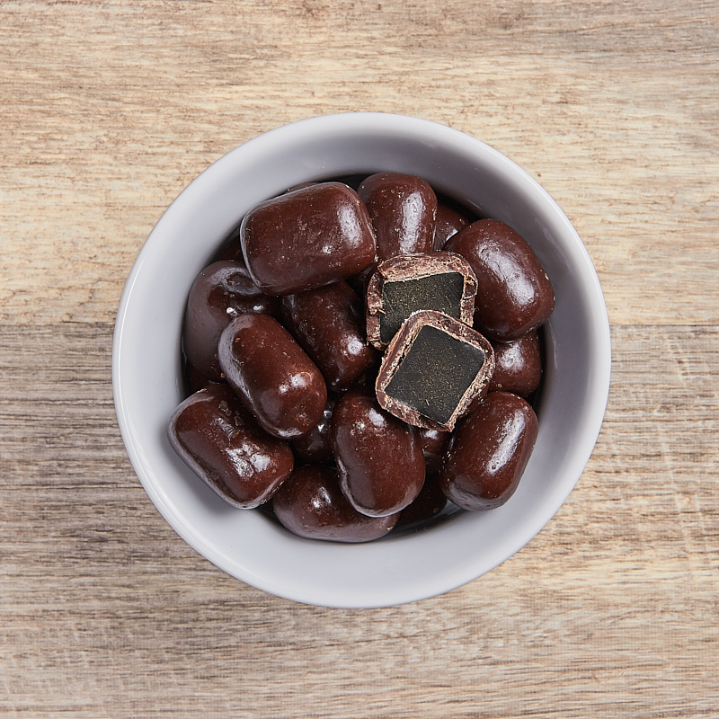 Dark Choc Licorice Org 4kg