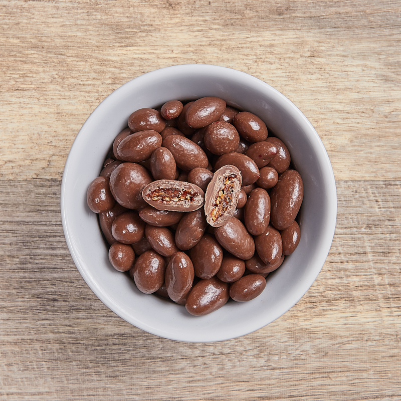 Milk Chocolate Coated Goji Berries Org 4kg