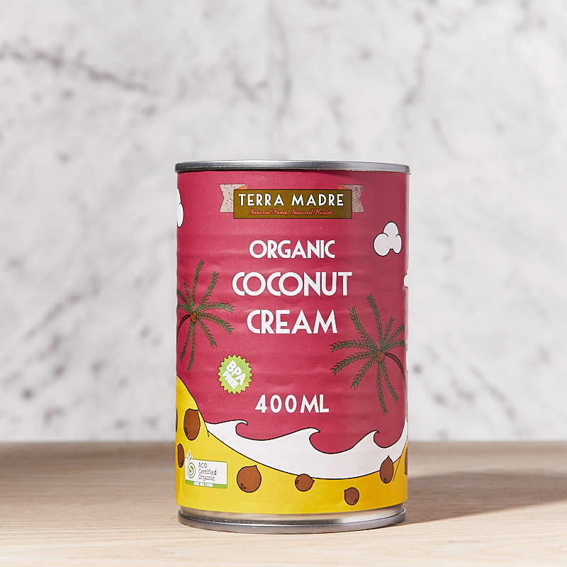 Coconut Cream Guar Gum Free Organic 400ml x12