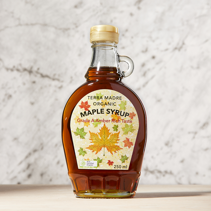 Maple Syrup Grade A Dark Organic 250ml x12