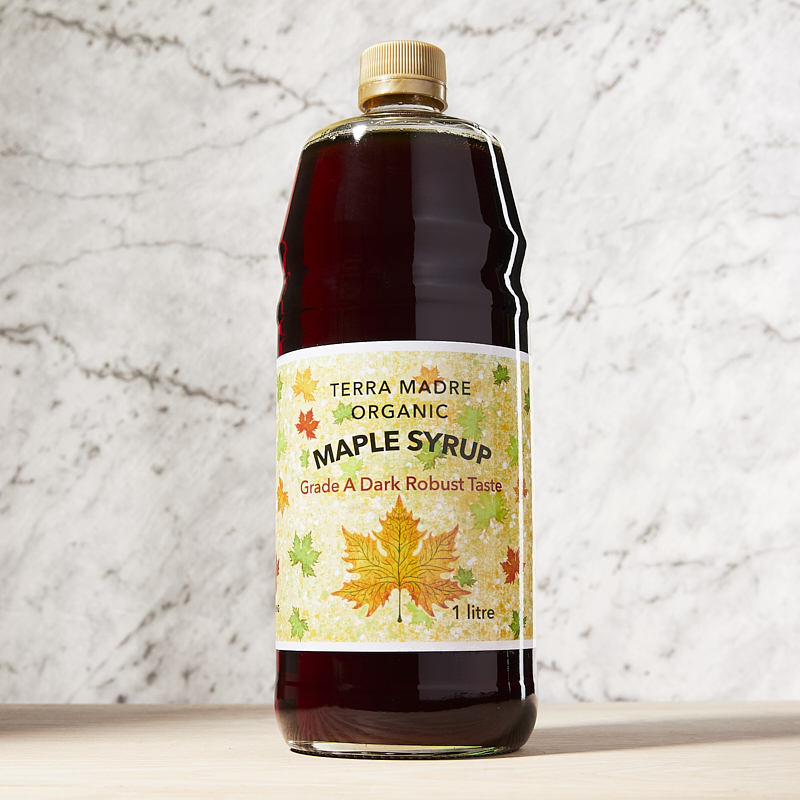 Maple Syrup Grade A Amber Organic 1L x12