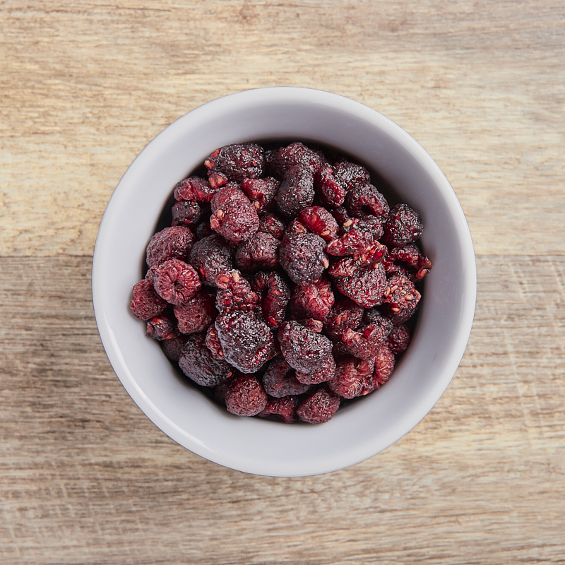 Raspberry Dried No Sugar Conventional 10kg Dried fruit Terra Madre