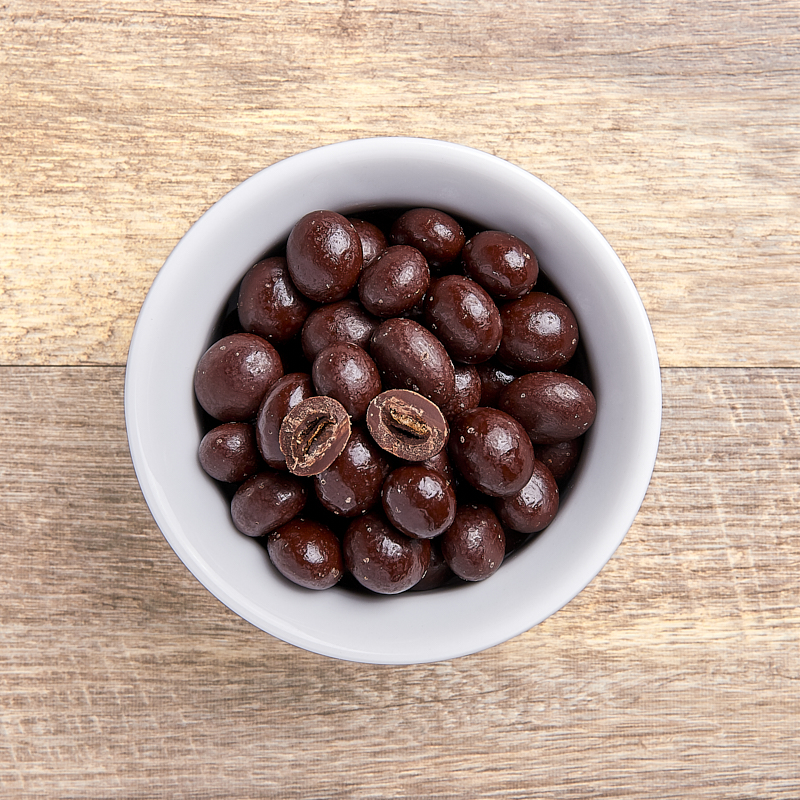 Dark Chocolate Coffee Beans Org 4kg