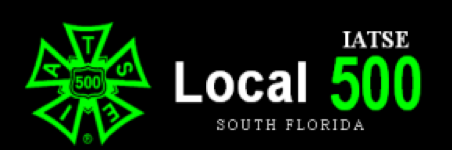 Local 500 IATSE South Florida Logo